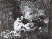 Edouard Manet Das Fruhstuch im Freien oil on canvas